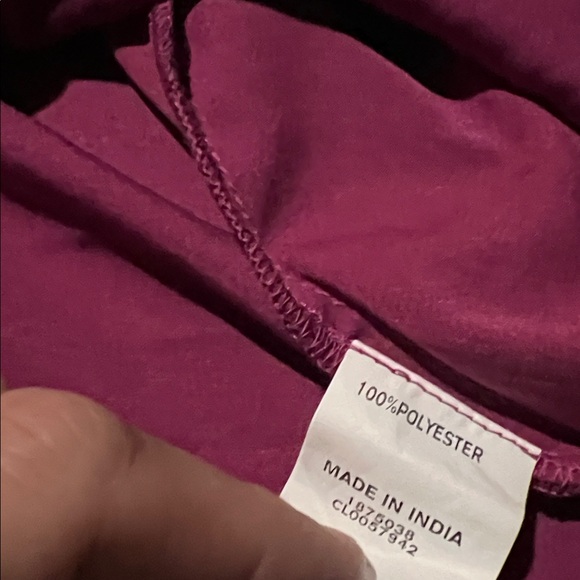 Eshakti Ombre Star Print Georgette Surplice Midi Dress - Picture 10 of 12